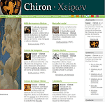 Captura de pantalla de la página índice de Chiron